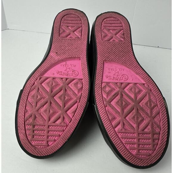 Converse X PatBo All Star Lux Wedge Mid High Top Sneaker Womens Size 5 Gold Tips - Picture 7 of 9